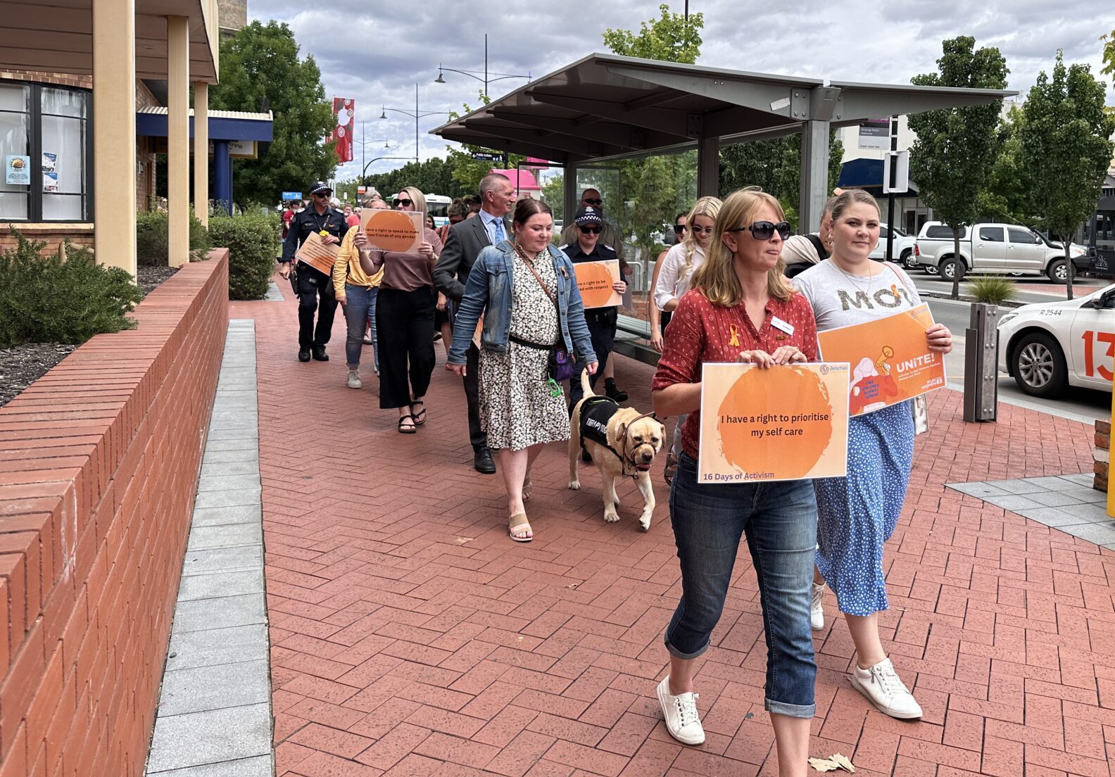 Read more about the article Walking Against Violence: Albury-Wodonga Unites For 16 Days Of Activism